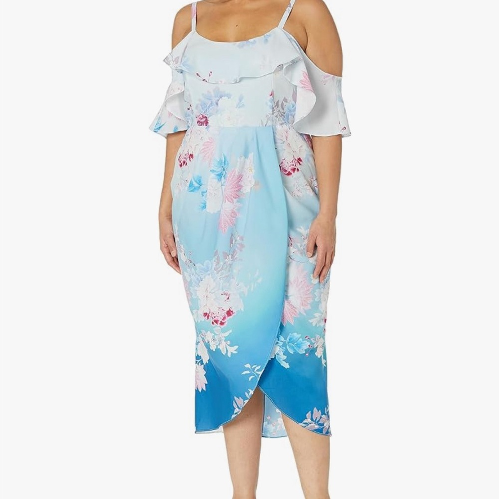 city chic floral dress